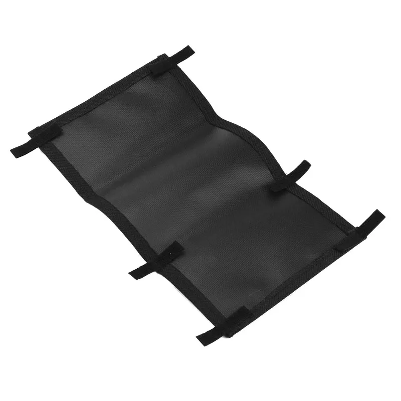 RC Car Simulation Decorate for 1/10 RC Crawler Car Axial SCX10 III Jeep CJ-7 Roof Sunshade Cloth Waterproof Frame Tarpaulin