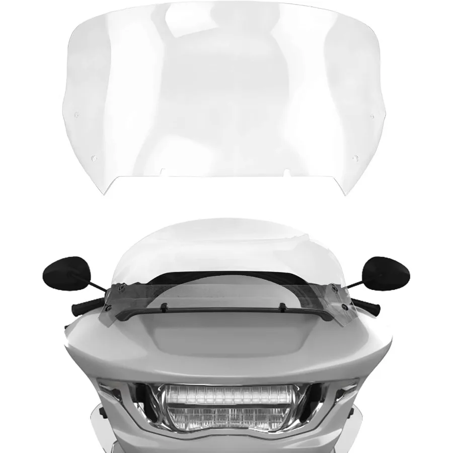 

Прозрачное 12-волновое лобовое стекло для Harley Road Glide CVO SE FLTRX 2023 2024 FLTRX CVO ST FLTRXSTSE 2024