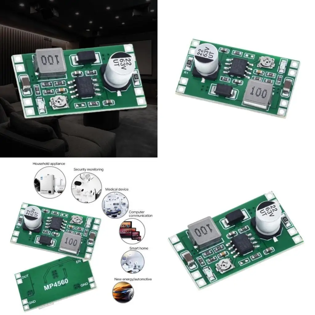 

R53C 2A MP4560 Step Down Converter Module Regulator for Wireless Controllers and DIY Projects