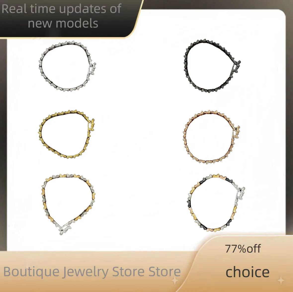 

2025 Новый благородный и элегантный испанский браслет из циркона S925 для повседневной одежды, незаменимый для банкетной вечеринки - подарок на годовщину