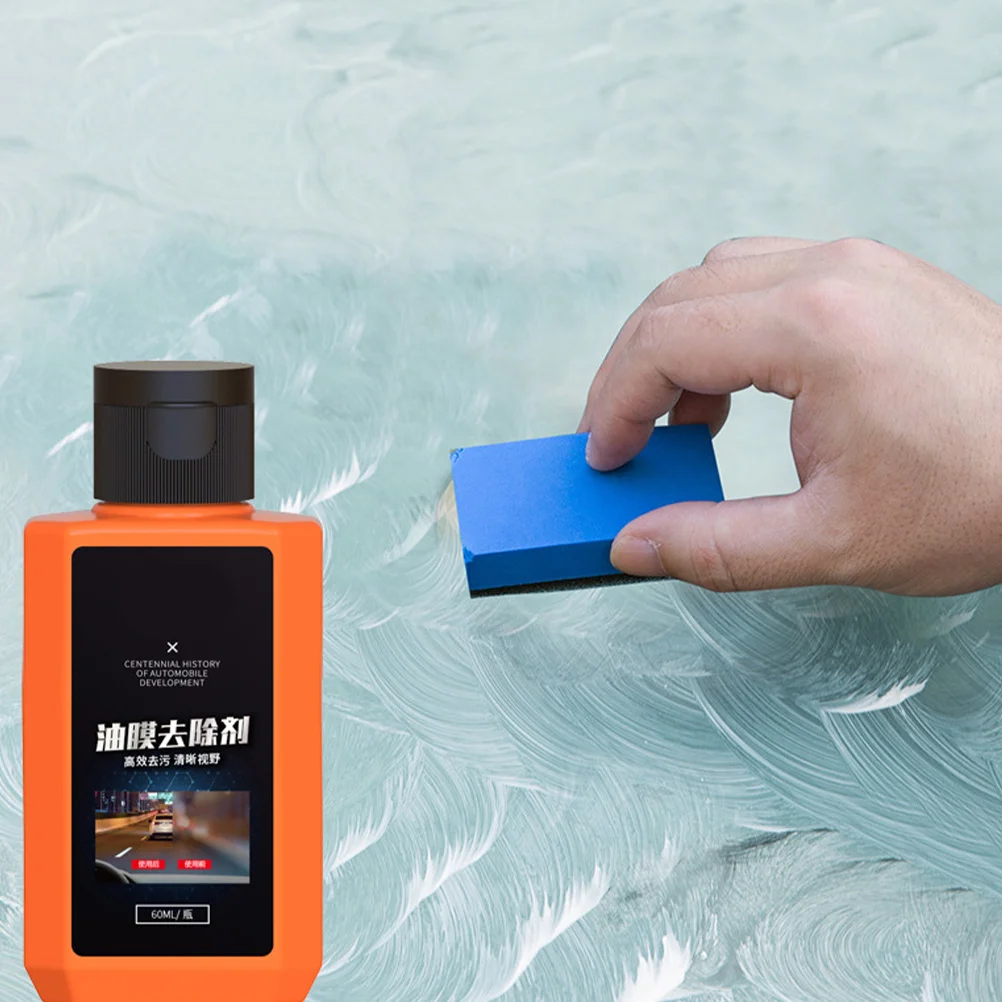 

2Pcs Auto Oil Film Remover Car Rainproof Agent Lightweight Portable Compact Size Safe Material Effective for Rearview Mirror