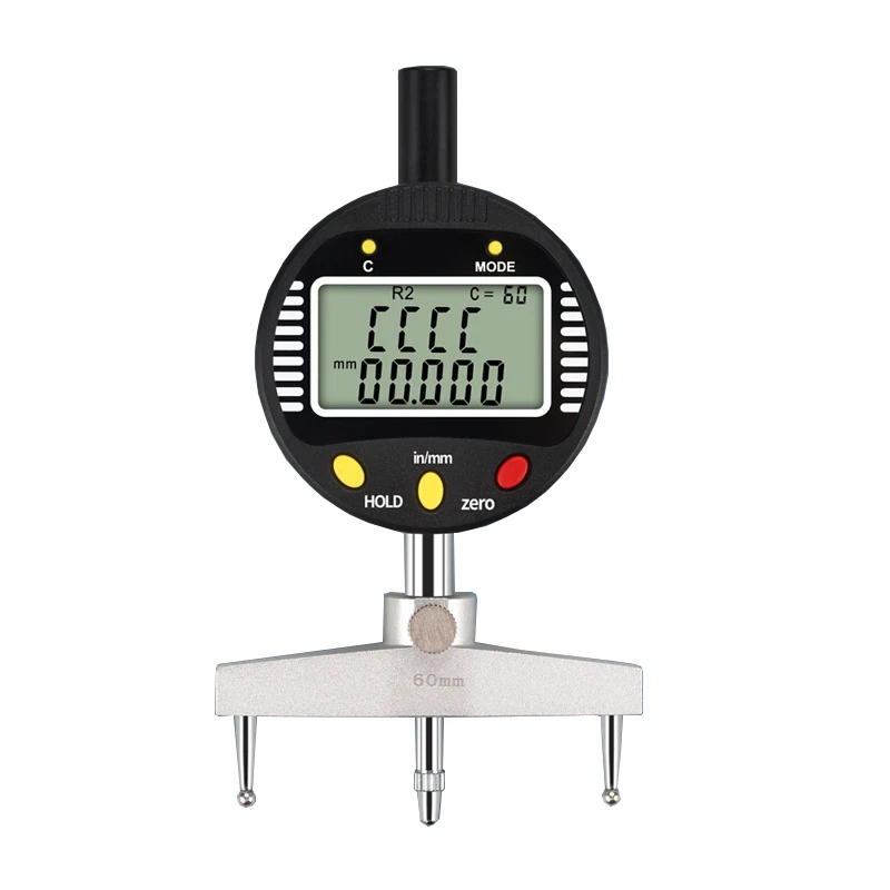 High precision digital radius gauge arc ball diameter measurement indicator