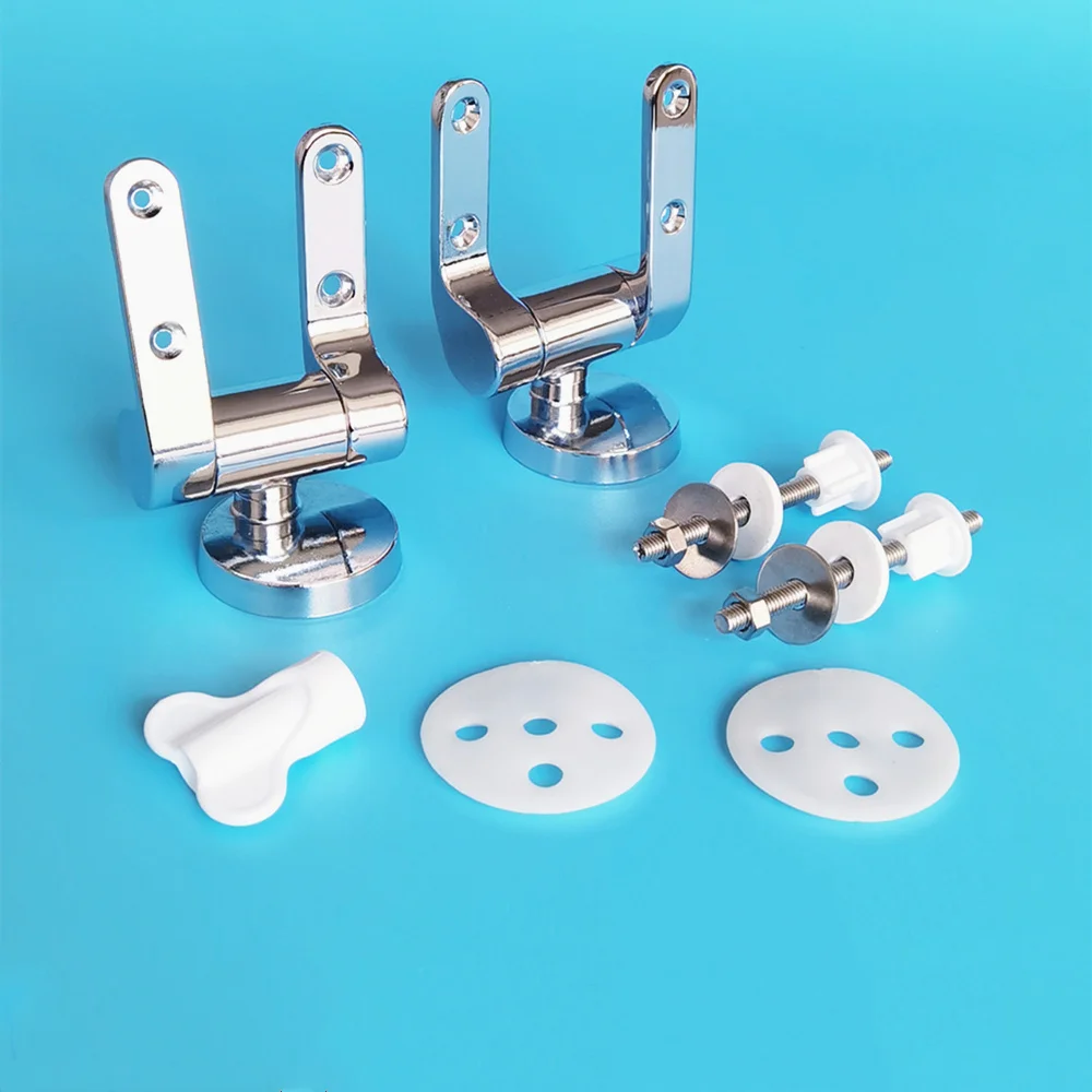 Slow-Close Toilet Seat Cover Damping Hinge Buffer Mute Hinge Fixing Screw Accessories Toilet Bottoms Install,J24017