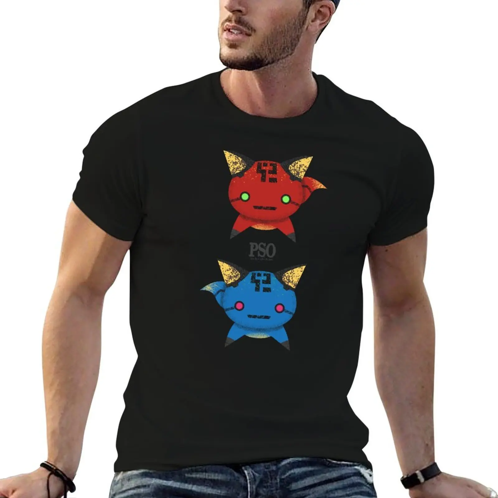 

PSO : SATO T-Shirt t shirts cotton 100% graphic t shirts for man T-Shirt