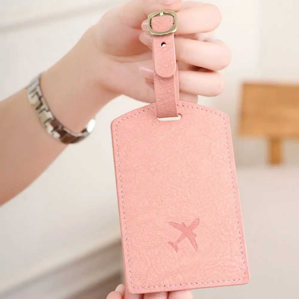 

Name Luggage Tags Pu Luggage Tag Address Label Boarding Pass Airplane Suitcase Tag Aircraft Luggage Boarding Tag