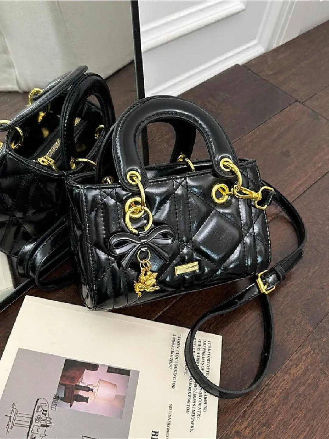 hong-kong-cabinet-purchase-luxury-women's-handbag-2026-new-premium-simulation-single-shoulder-crossbody-bag-diamond-pattern