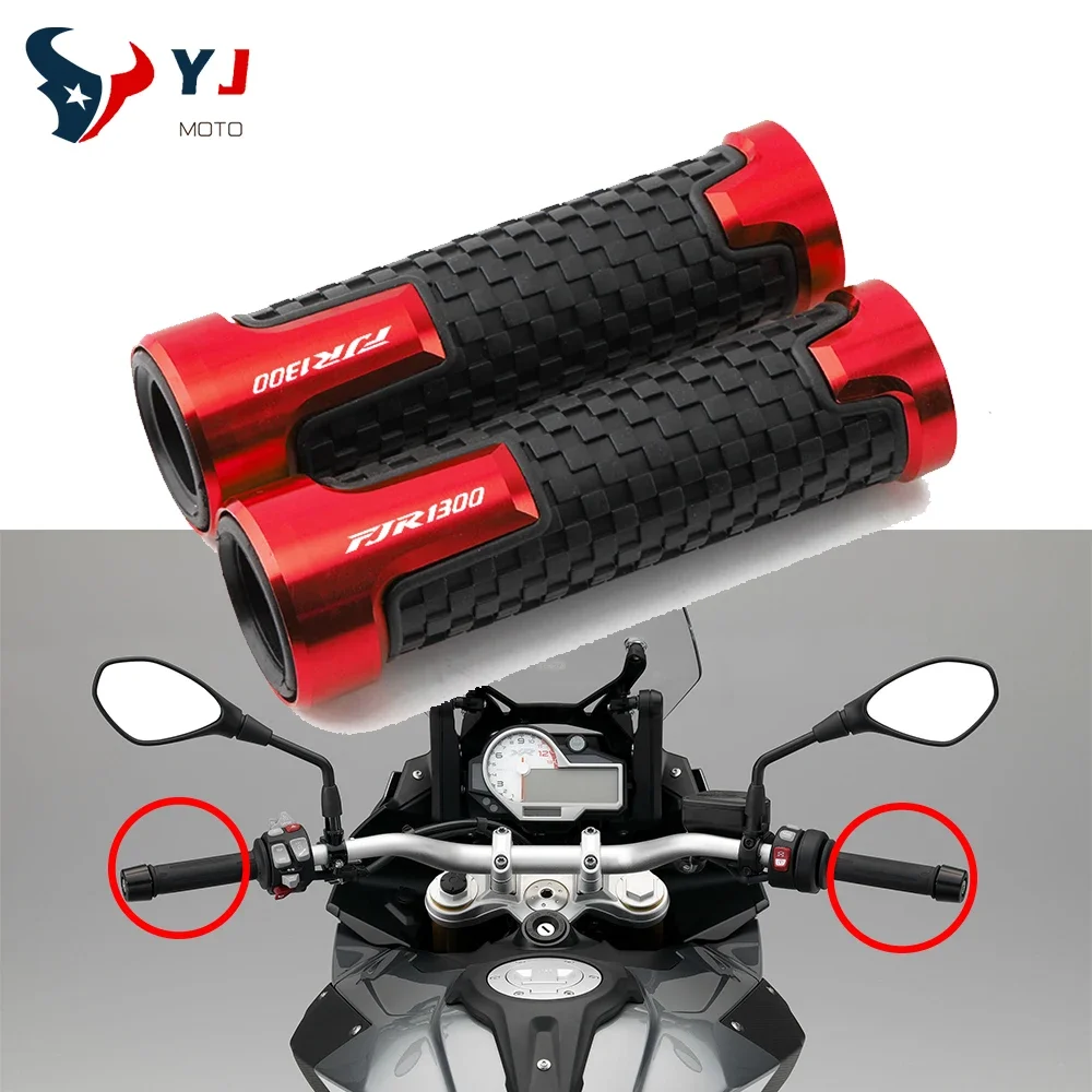 Universal 7/8'' 22mm CNC Anti-slip Handlebar Handle Grip For Yamaha FJR1300 FJR 1300E 1300A 1300ES 1300AE Motorcycle Accessories