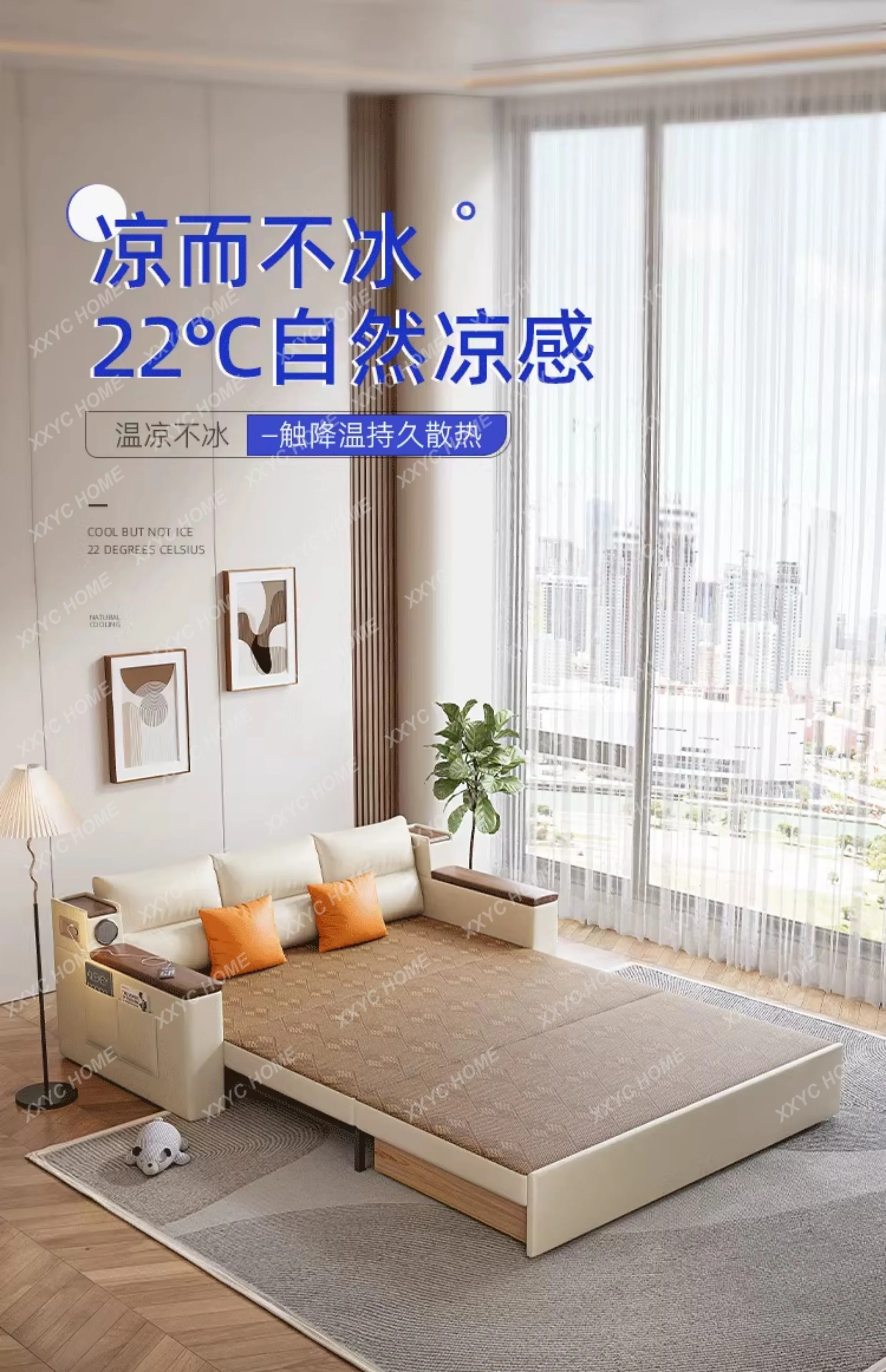 

YYModern Classic Sofas Apartment Multifunction Convertible Lazy Sofas Relax Armchairs Elegant Sofa Para Habitacion Furniture