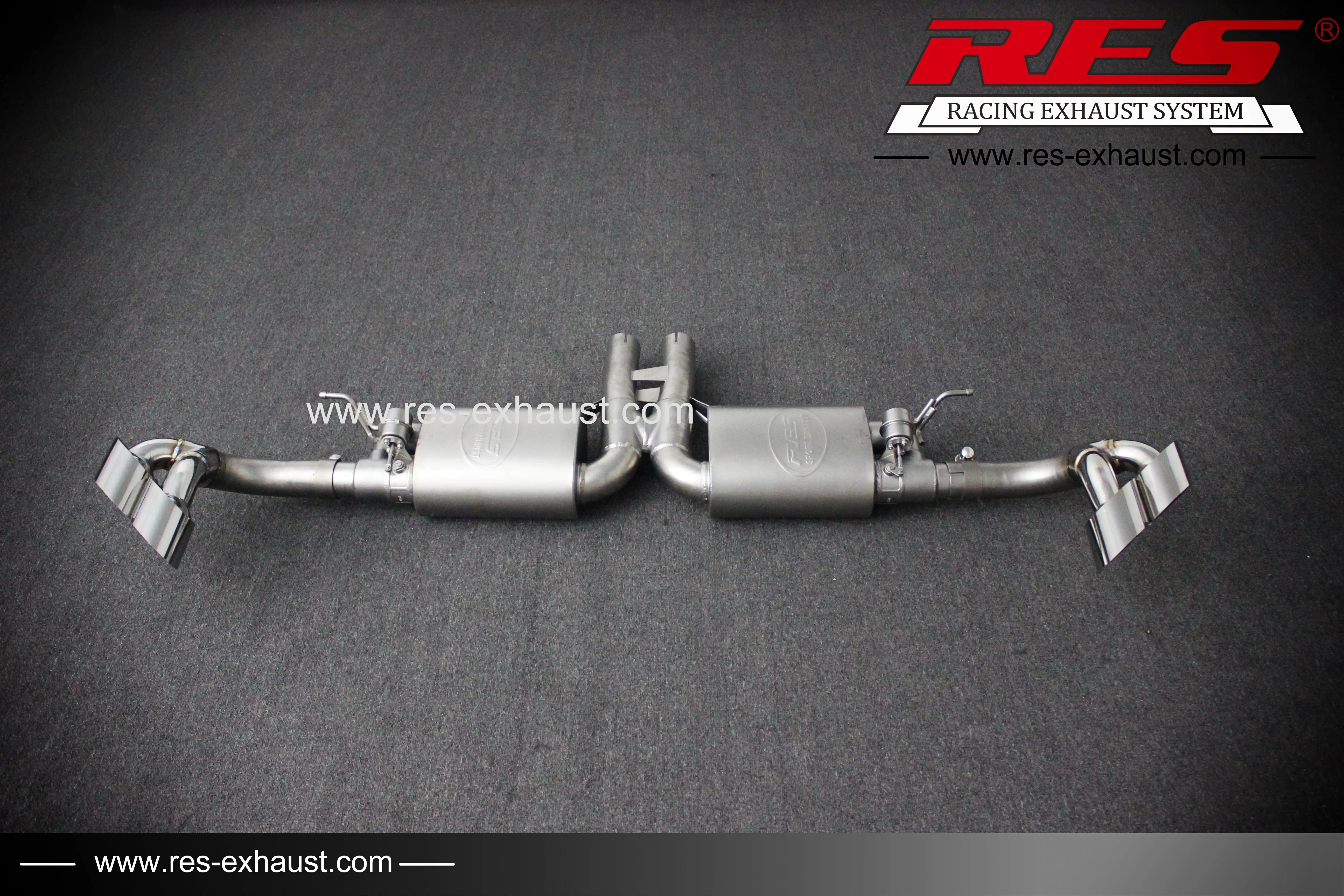 Valvetronic Exhaust Catback Tail Section For X6 N54 N55 Muffler Catback Exhaust System For BMW X6 E71/E72/F16 N55 3.0T Axle-back