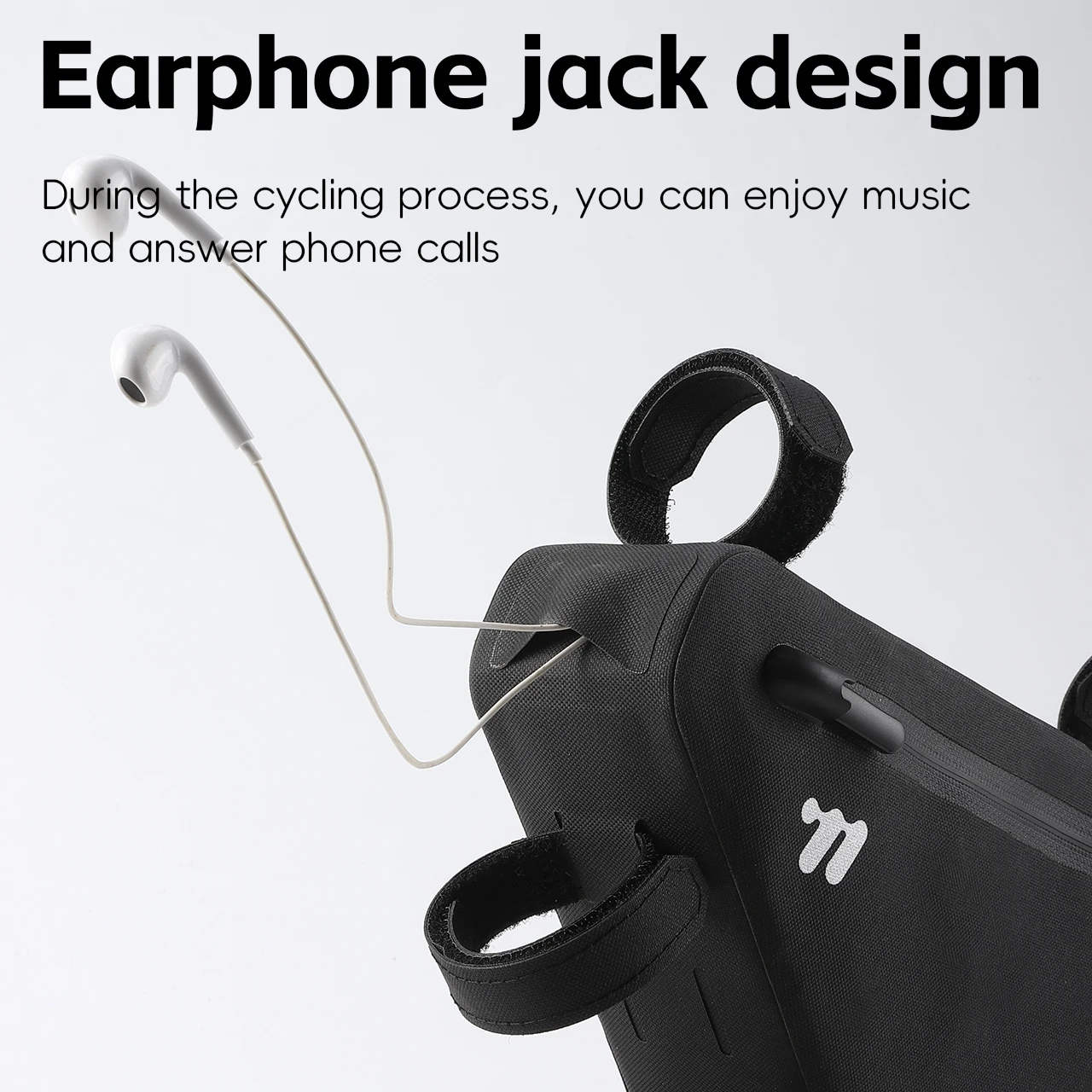 WEST BIKING 1.2L Full Waterproof Triangle Bicycle Bag Front Frame Bag for MTB Road Bike Narrow Edge Bike Accessories - view 5