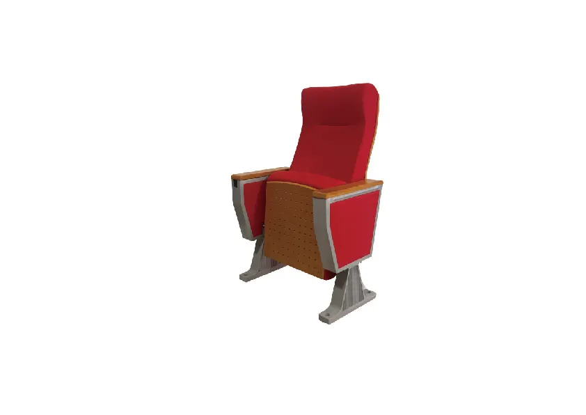 Modern Auditorium Chairs Comfortable Durable Folding Public Seats Adjustable Height Eco-Friendly Aluminum Theater Furniture