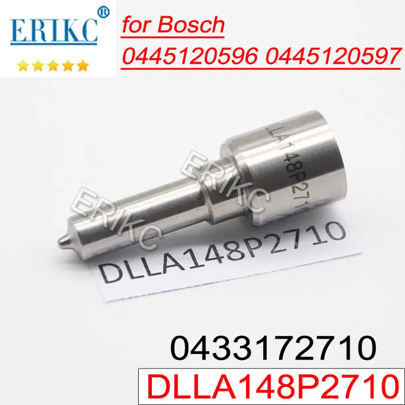 

DLLA148P2710 0433172710 наконечник форсунки топливного инжектора DLLA 148 P 2710 Форсунка системы Впрыска Common Rail для Bosch 0445120596 0445120597