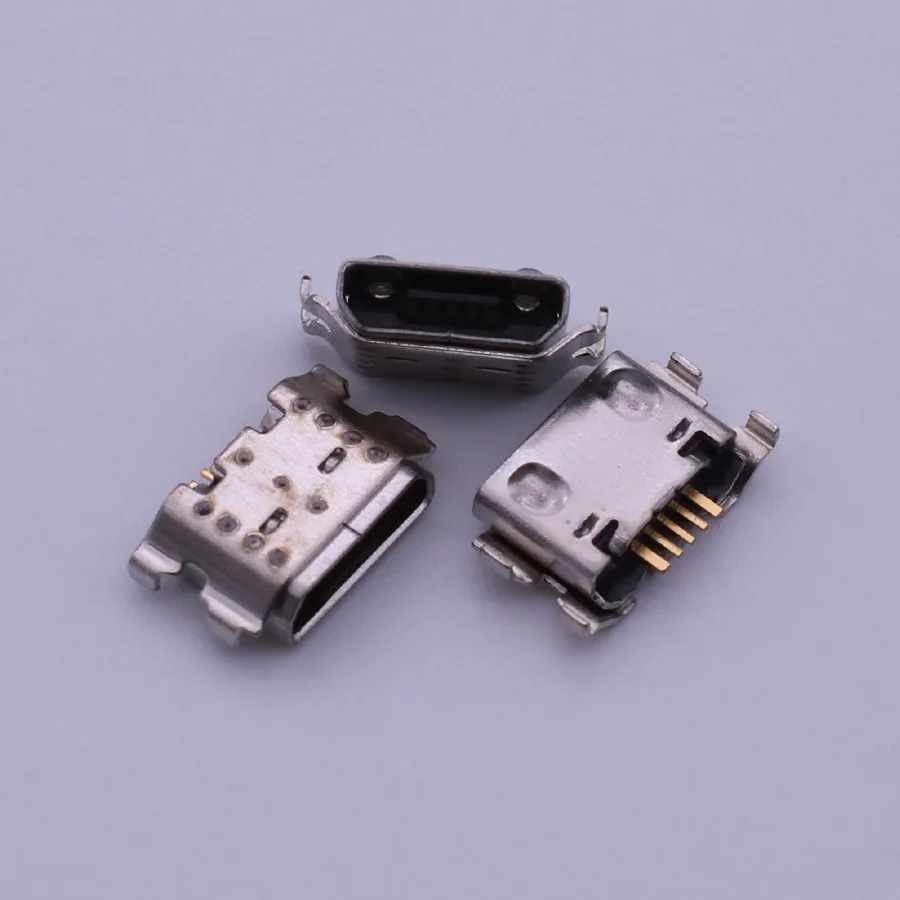 5pcs micro USB Connector For LG K12 Asus Zenfone 4 Max ZC520KL X00HD Zenfone Max Pro M1 ZB601KL ZB602KL