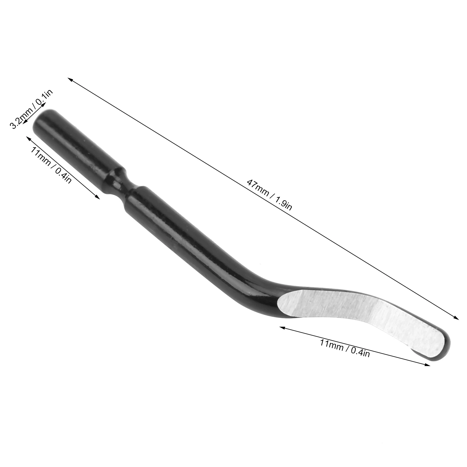 Trimming Knife Blade Replacement Cutter Head for Scraping PVC Plastic Iron BS1010 Trimming Blade Cutter Head BS1010 Blade