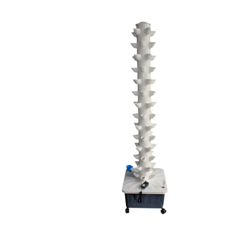 Soilless cultivation column Hydroponic planting tower Three-dimensional hydroponic tower 45 holes Hydroponic column 70 holes