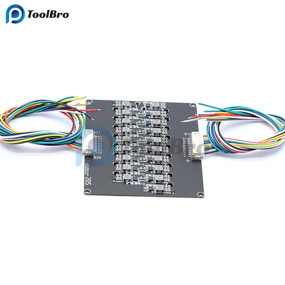 1.2A 20S High Current Equalizer Module Li-Ion Lifepo4 Lithium Battery Active Balancer Energy Transfer Bms