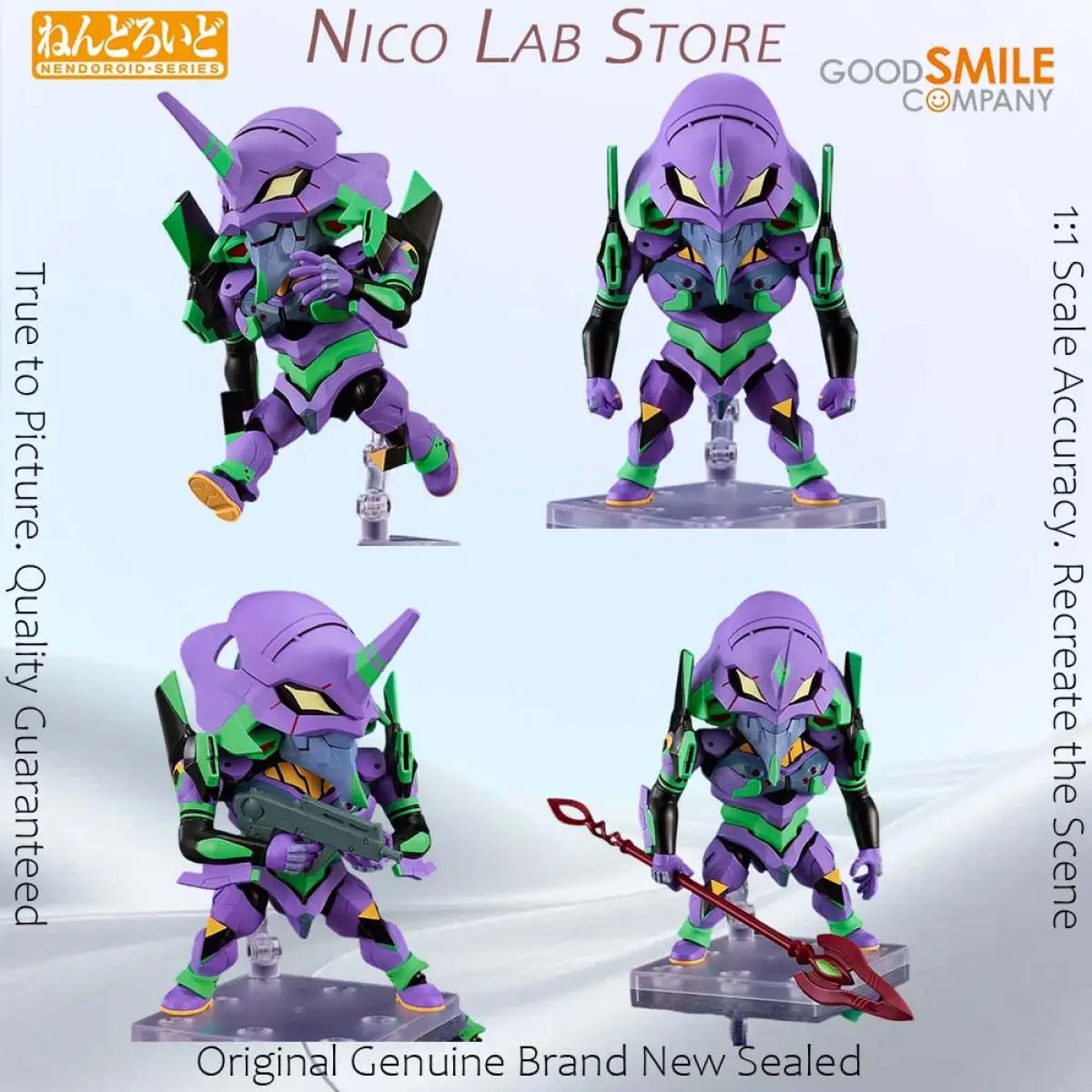 Figura Original en Stock de Good Smile, Nendoroid Evangelion Unidad 01, Anime Neon Genesis Evangelion, Modelo de Acción Genuino