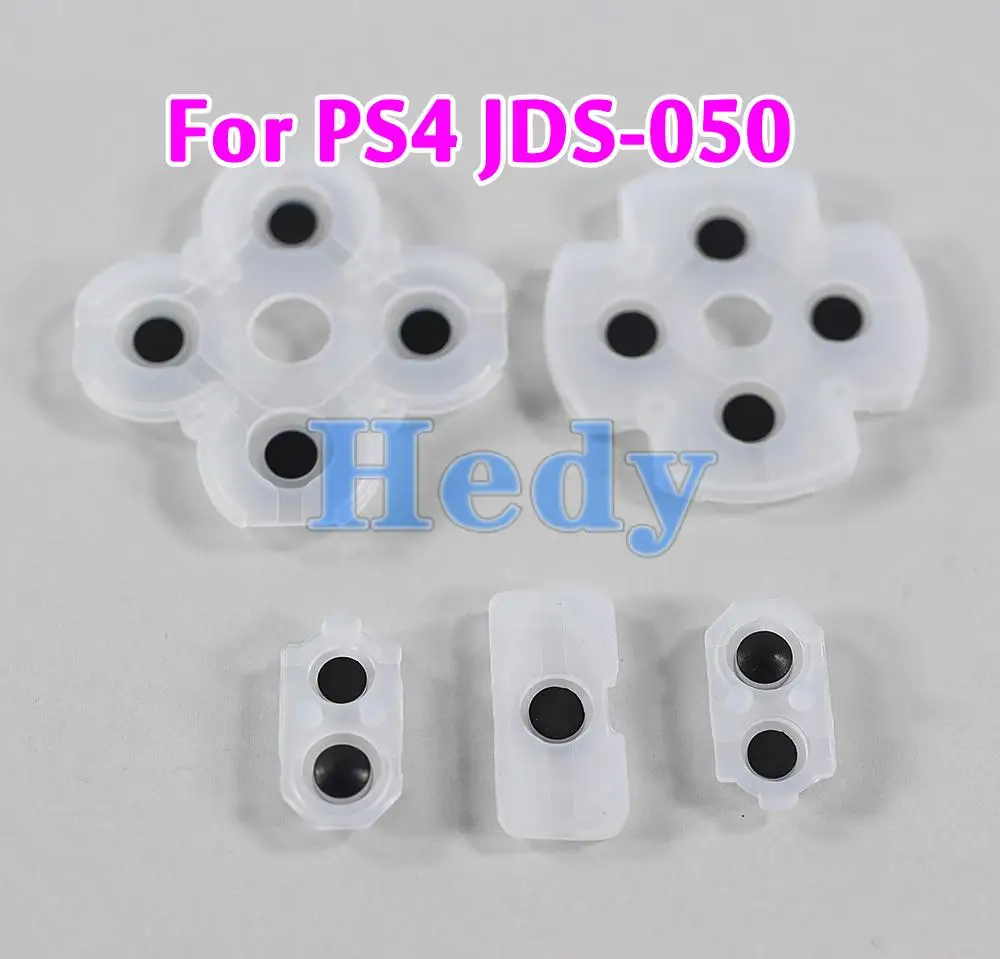 200sets Rubber Conductive Adhesive Button Pad Keypads for Sony PlayStation 4 PS4 JDS 050 JDM-055 Controller Gamepad