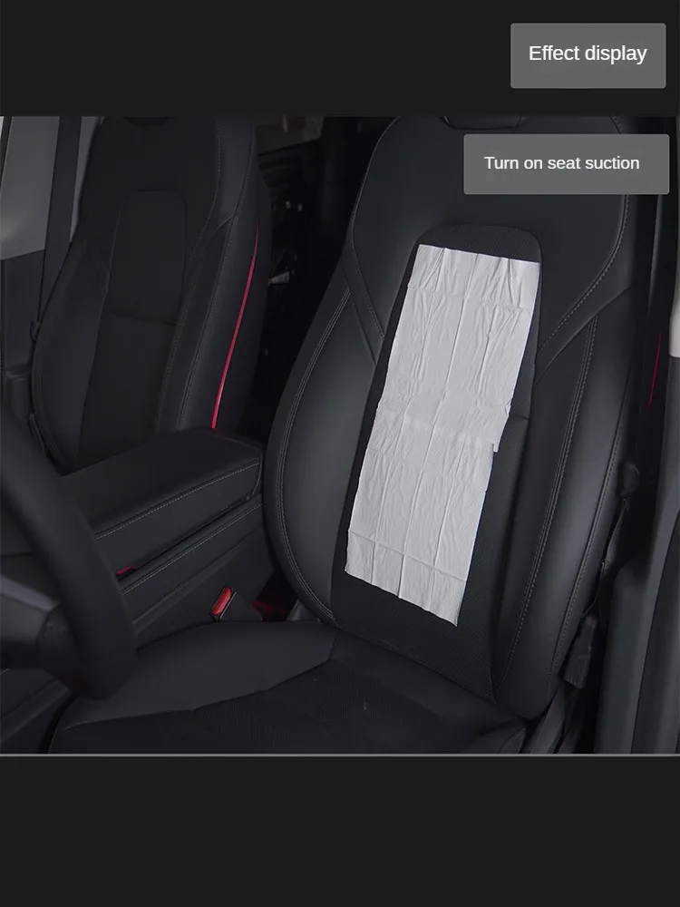 Suitable for the latest Tesla seat ventilation heating Tesla seat ventilation seat leather cover Tesla seat modification upgrade