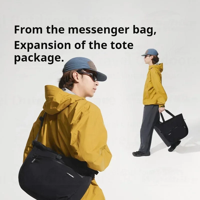 Naturehike Oxygen Roll-Up Dual-use Messenger Bag Men/Women's Travel Commuter Laptop Bag Large Capacity Storage Bag Quick Access