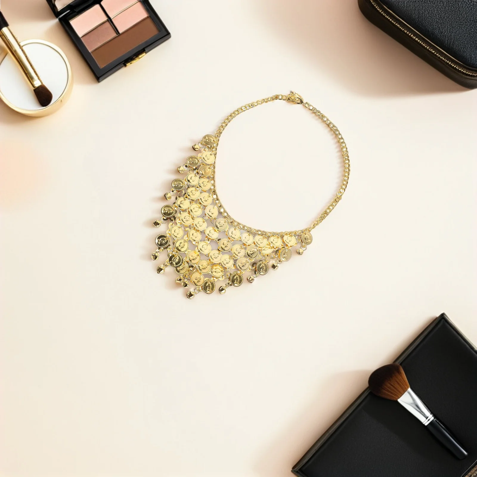 

1 комплект изысканных аксессуаров для танца живота, сложный дизайн, мерцающие детали, улучшающие элегантность, ювелирные изделия для выступления на сцене