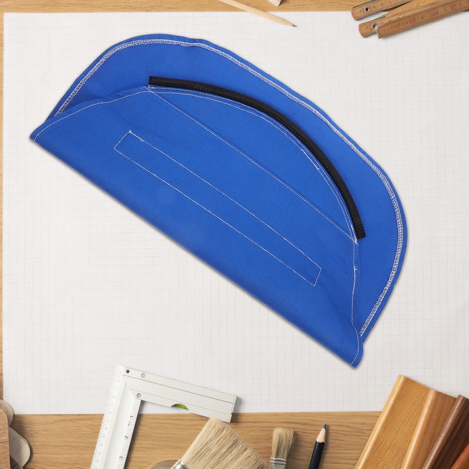 

Welding Cover Fire-Resistant Fabric Full Head Neck Protection Easy Install Anti-Glare Durable Safety Accessory For