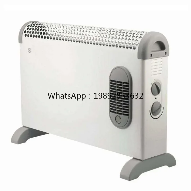 Aquecedor Elétrico Portátil cc25 com Convecção Temporizada, Silencioso, Eficiente, Aquecimento Rápido, Controle Duplo de Temperatura