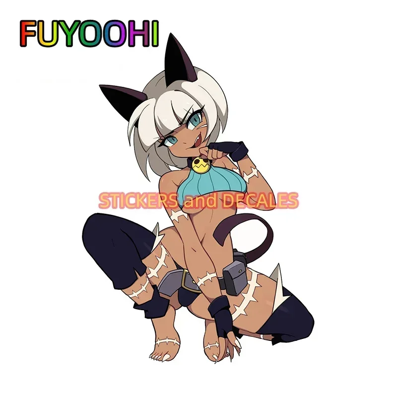 

FUYOOHI Play Stickers Skullgirls Auto Fanart Waterproof Car Sticker Motorcycle Vinyl Decal Caravan Racing Drifting Bumper Decor