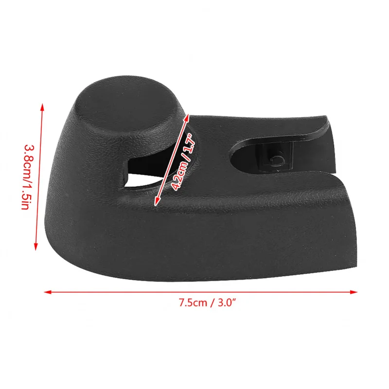 Car Auto Rear Windshield Wiper Arm Cover Cap for Seat Altea 5P Ibiza 6L 6J Leon 1P Toledo