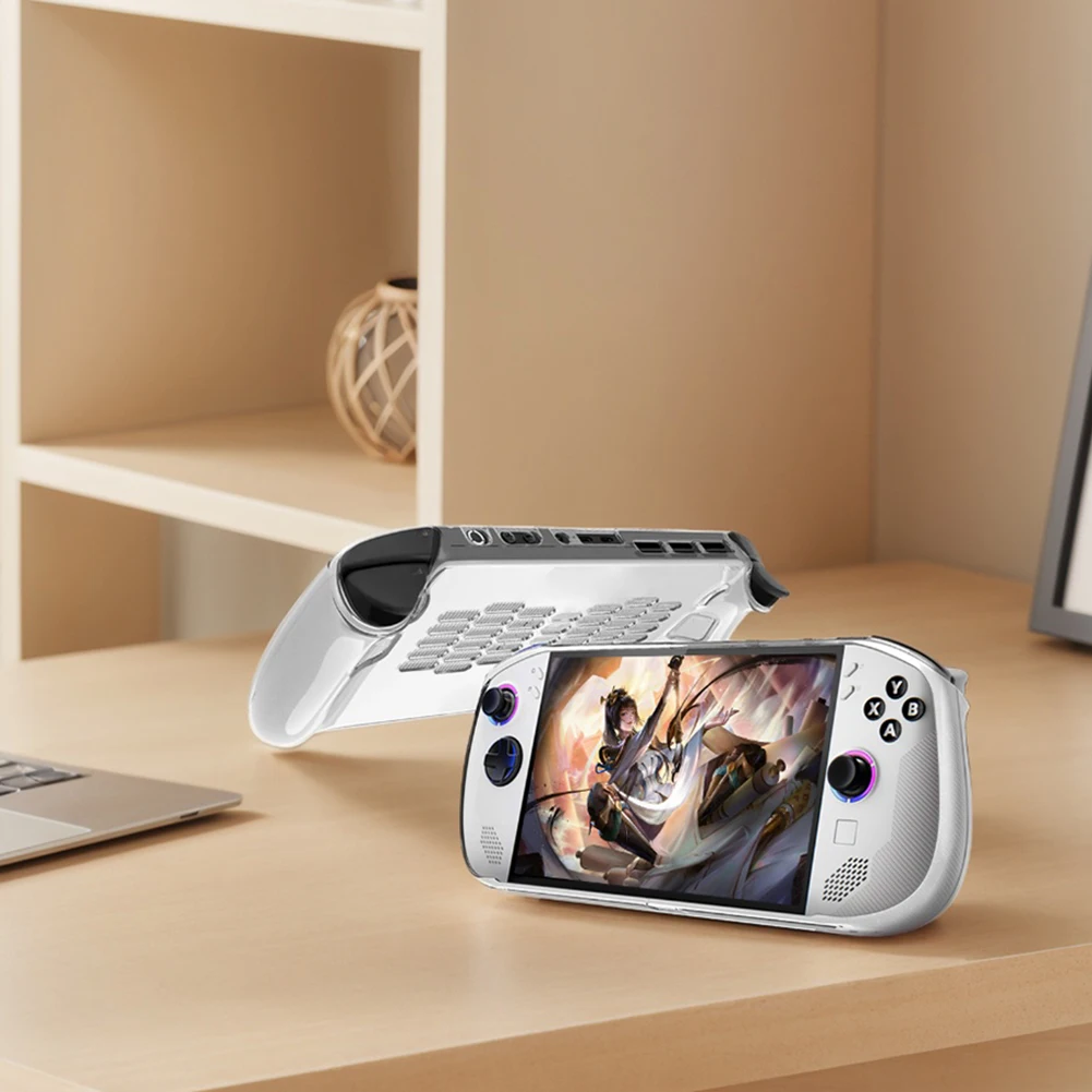 

TPU Case for Lenovo Legion Go S Gaming Handheld Ergonomic Full Protective Case Protection Cover Protector Case Games Accessories