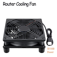 120mm x120mm x25mm 5V USB Power Cooling Case Fan for Receiver DVR Xbox TV Box Router