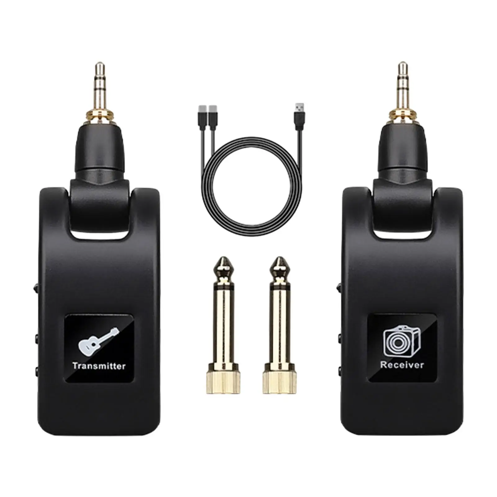 Audio Transmitter and Guitar System for Condenser Mic Dynamic Mic