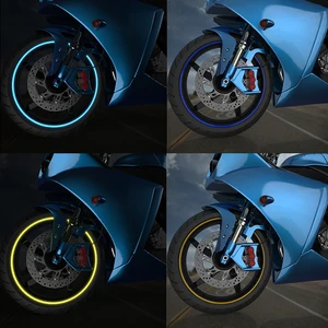 دراجة نارية عجلة ملصقات, ماء حافة الشريط, سكوتر, دراجة الشارات الإطارات, 17 أعلى 8 مبيعات مستعملة 18 غسول - رقم 2