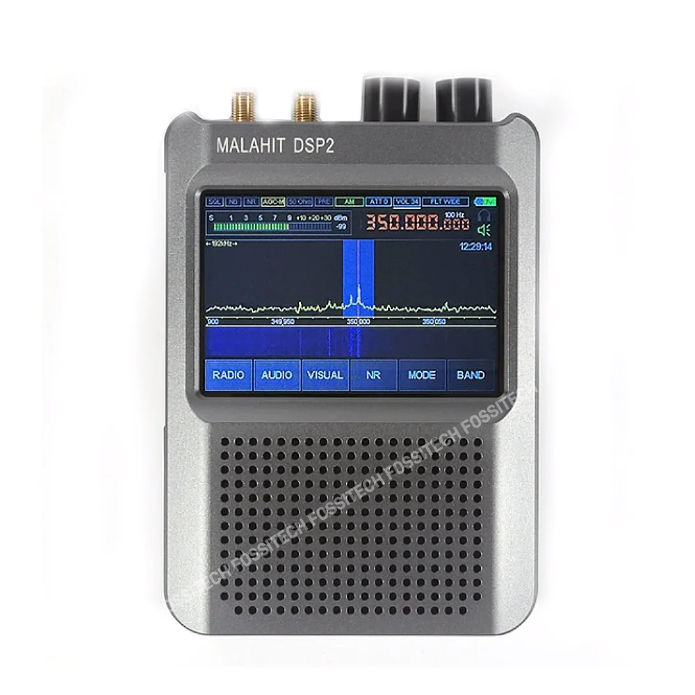 Upgraded Genuine Malahit-DSP2 Radio Latest Firmware V2.40 Malahit DSP2 SDR Malachite Receiver 10KHz-2GHz AM/SW/MW/FM Full-band