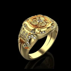New men's fashion eagle shape men's ring ins handmade alloy jewelry