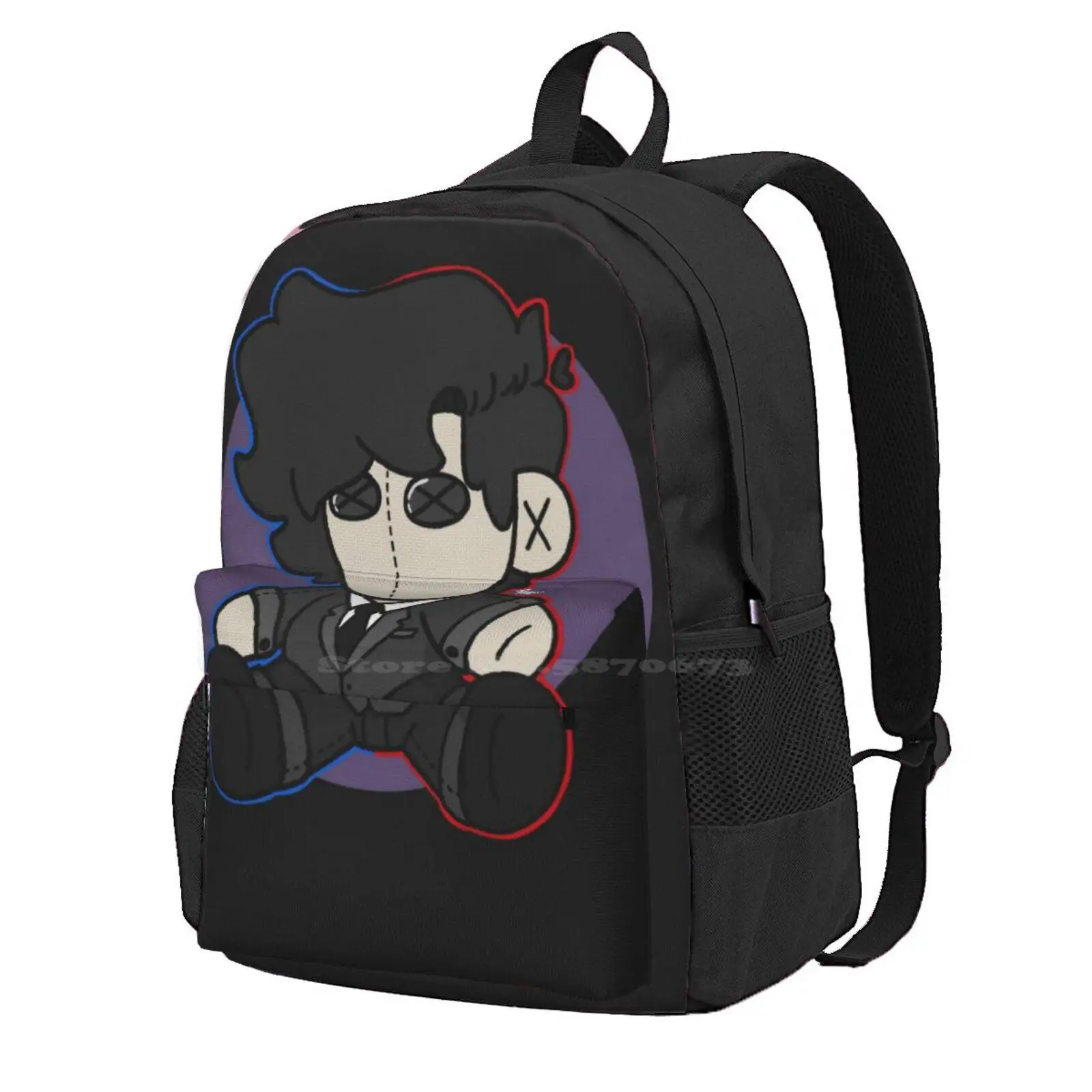 Stuffy Darkiplier Hot Sale Schoolbag Backpack Fashion Bags Darkiplier Markimoo Fan Art Fanart Jacksepticeye