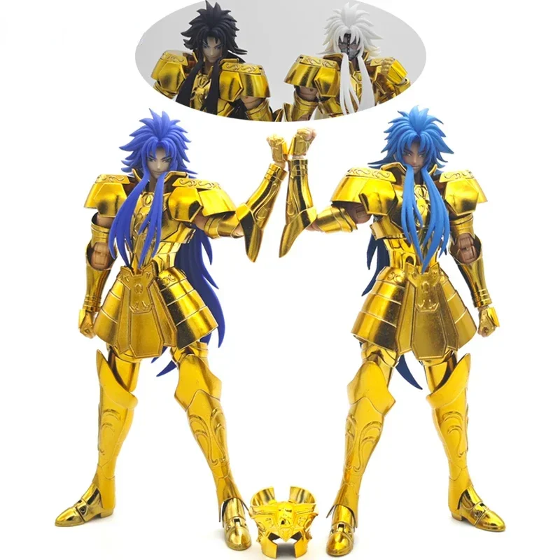 JM.MST Model Saint Seiya Myth Cloth EX Gemini Asprose Deuteros/Defteros Gold Lost Canvas/LC Knights of the Zodiac Action Figure