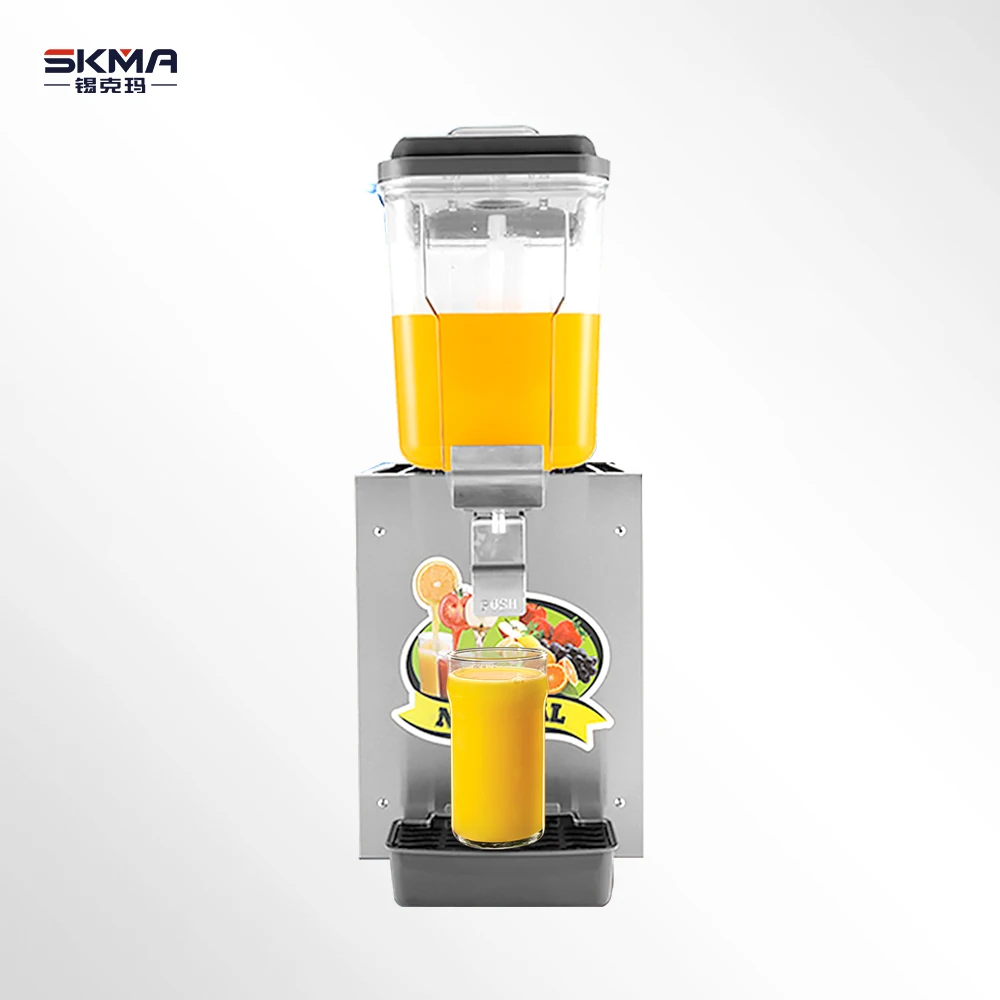 Hot Sale Hotel Restaurant Equipment Single Tank Cold Drink Beverage Dispenser Machine Automatic Fruit Juice Dispenser