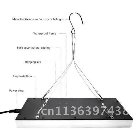 Full Spectrum LED Phytolamp para Plantas, Planta Crescer Luz, Lâmpadas Crescentes, Cultivo De Flores, AC85, 265V, 25W, 45W