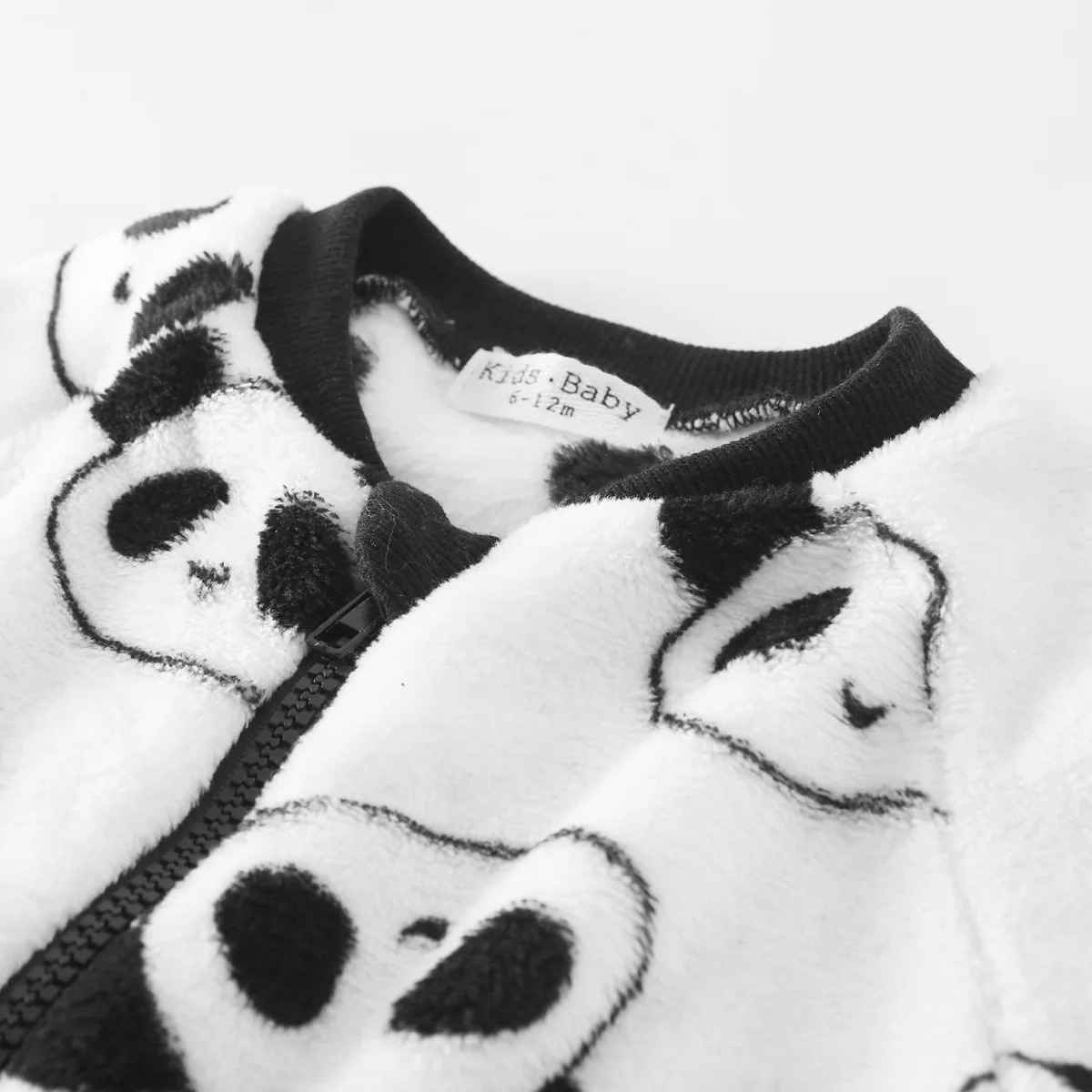 0-3T Plush Fleece Baby Romper Winter Newborn Kid Boy Girl Clothes Warm Long Sleeve Zipper Jumpsuit New Born Costumes Outfit