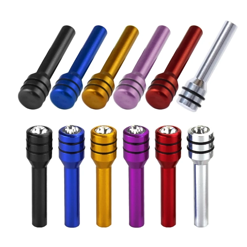 Universal Automotive Inner Door Pull Pins Stylish & Reliable Door Lock Knobs Upgrade Vehicles Interior Simple Installs