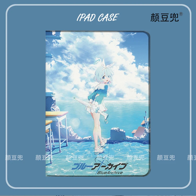 Blue Archive Anime Case For iPad 10.2 7th 8th Air 2 3 Mini 1 2 3 4 5 6 Case Luxury Silicone For iPad Air4 5 Full Protective Skin