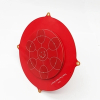 150mm Triple Feed Patch 5.8GHz 14DBi Pagoda Array FPV Antenna Image Transmitter Flat Panel Antenna for FPV Drone Red HOT