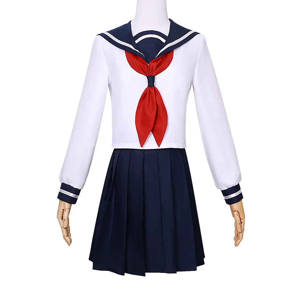New 2024 Night Sakura Six Beauties Cosplay School orm Anime Bird Battle Costume Jumpsuit Props for Fans And Playmates