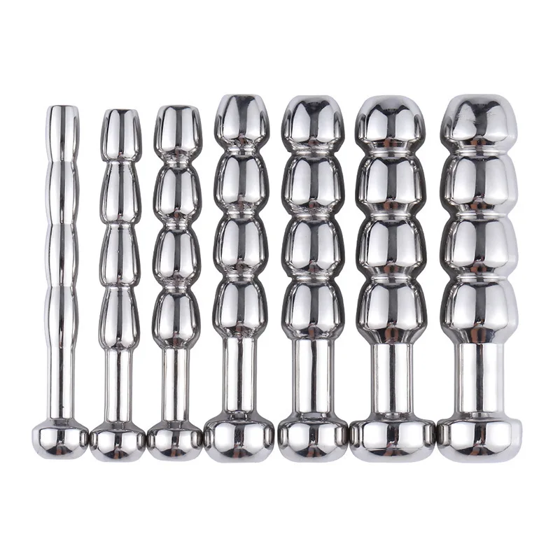 5-11mm Stainless Steel Urethral Sound Penis Inserts Stimulation Dilator Chastity Catheter Penis Plug Male Masturbator Sex Toys