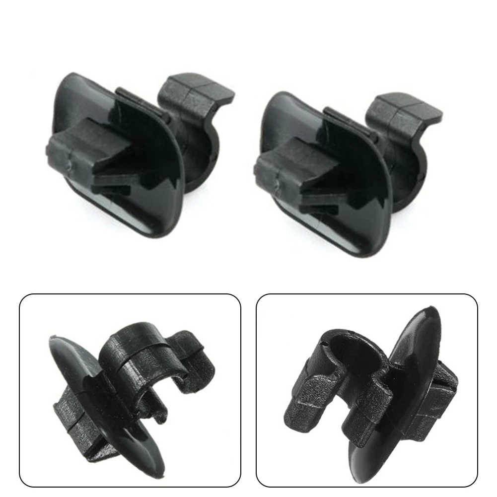 2pcs Bonnet Stay Clip Hood Retainer Plastic Holders For Support Strut Rod For Vivaro Car Hood Buckle Fittings