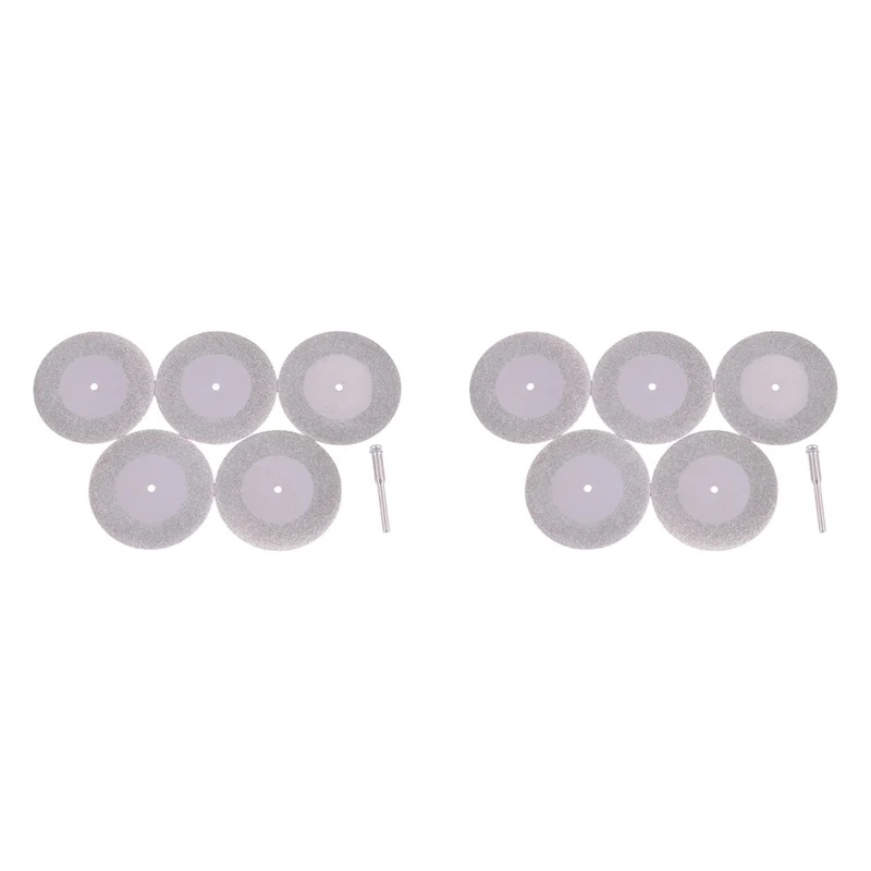 

AB46-10Pcs 50 мм алмазные отрезные диски и сверло для вращающегося инструмента, стекло, металл