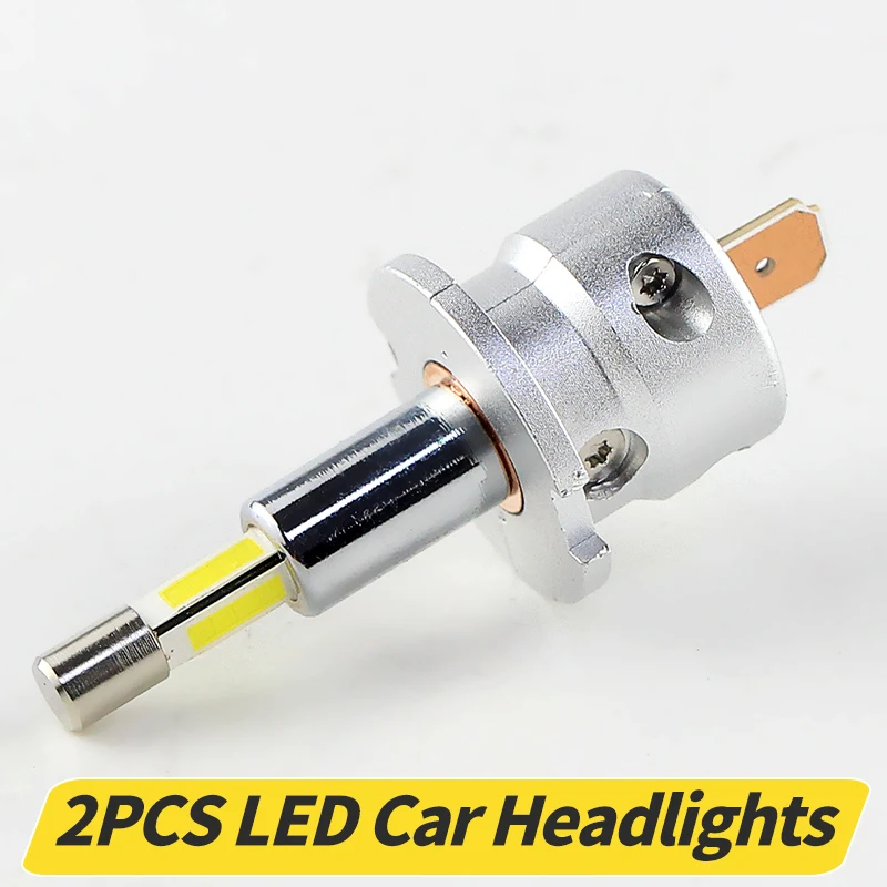 

2Pcs Canbus H3 LED Headlight Bulb Mini 360 Size 100W 30000LM CSP for Car Headlamp Light Auto Diode Fog Lamp DRL Bulbs Automobile