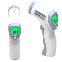 Digital Forehead Infrared Thermometer Non-Contact Body Temperature Fever Measurement Monitor Tool for Baby/Adults