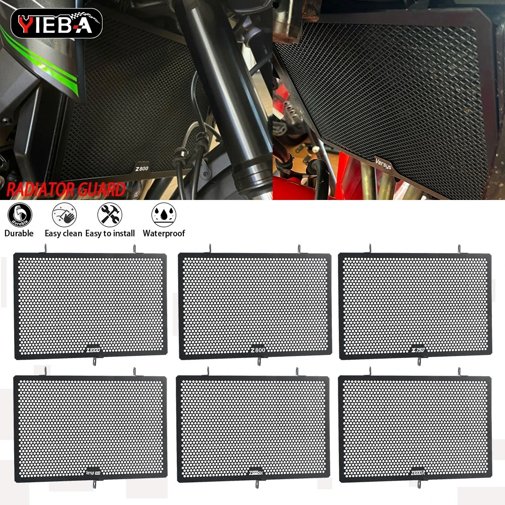 

Motorcycle Accessories Radiator Guard For Kawasaki Z1000 Ninja 1000SX Z750/S Z800 Versys 1000 SE Water Tank Protection Cover